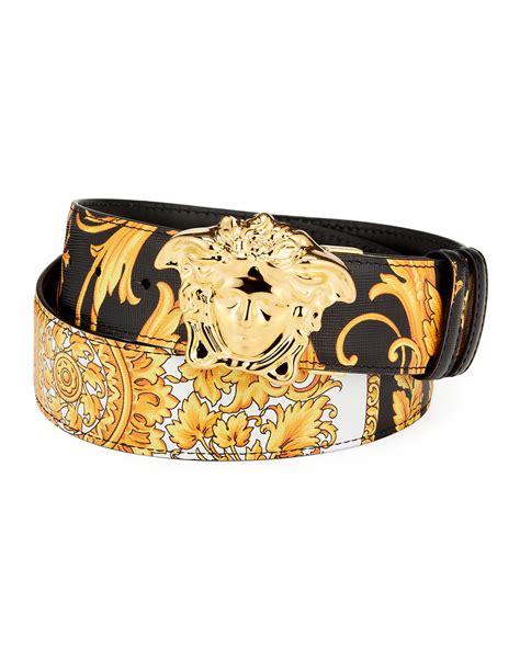 versace leather belts.